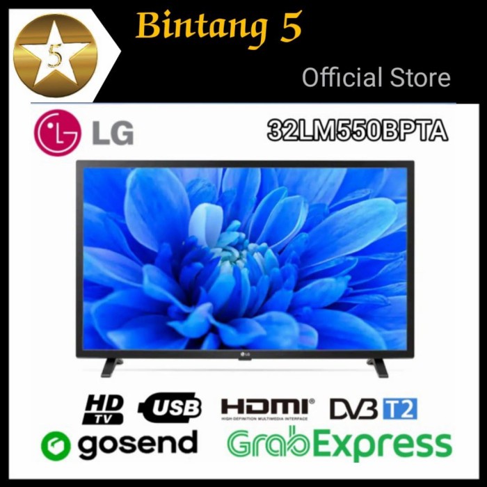 Led Tv 32 Inch Digital Lg 32Lm550 Lg Tv 32" Digital Dvbt2 32Lm550Bpta