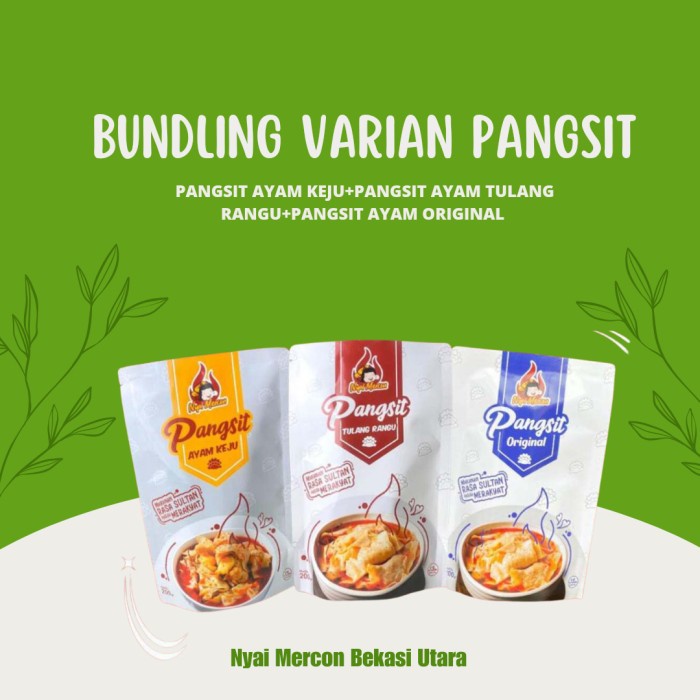 

NYAI MERCON PAKET BUNDLING 3 PANGSIT