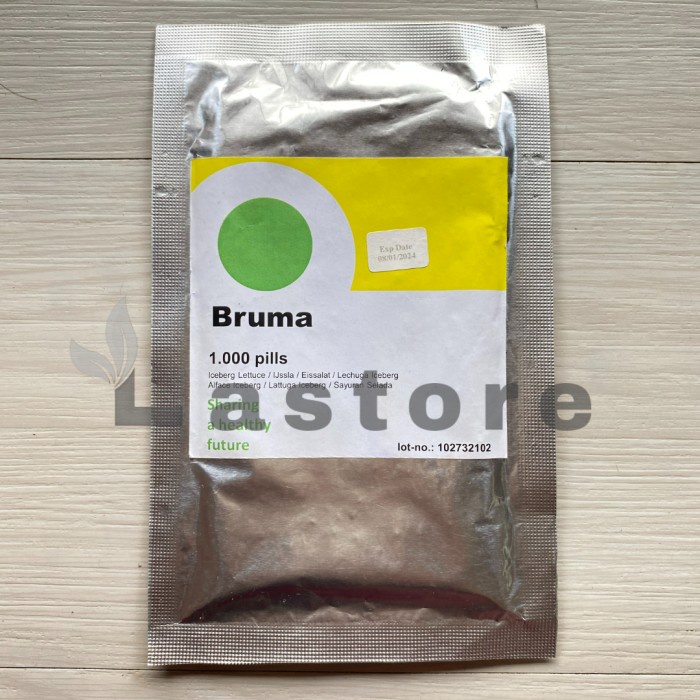 benih selada bruma rz 1000 pills