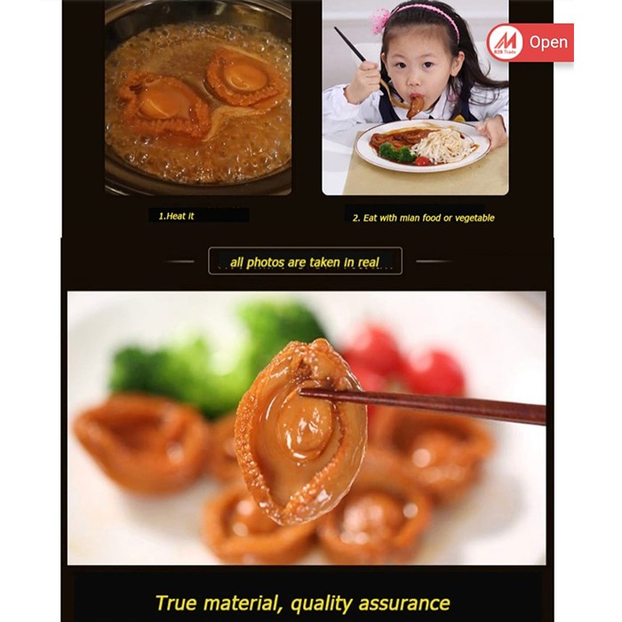 

PROMO ABALONE SPICY READY TO EAT, PREMIUM QUALITY 170GR