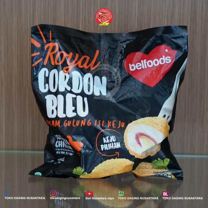 

BF CHICKEN CORDON BLUE 500GRAM