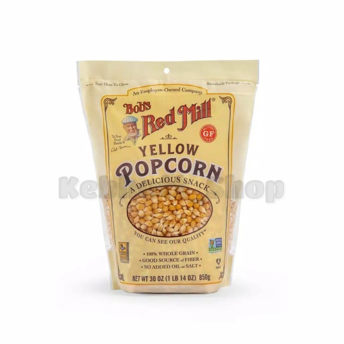 

BOB'S RED MILL YELLOW POPCORN 850GR GLUTEN FREE BOB RED MILL