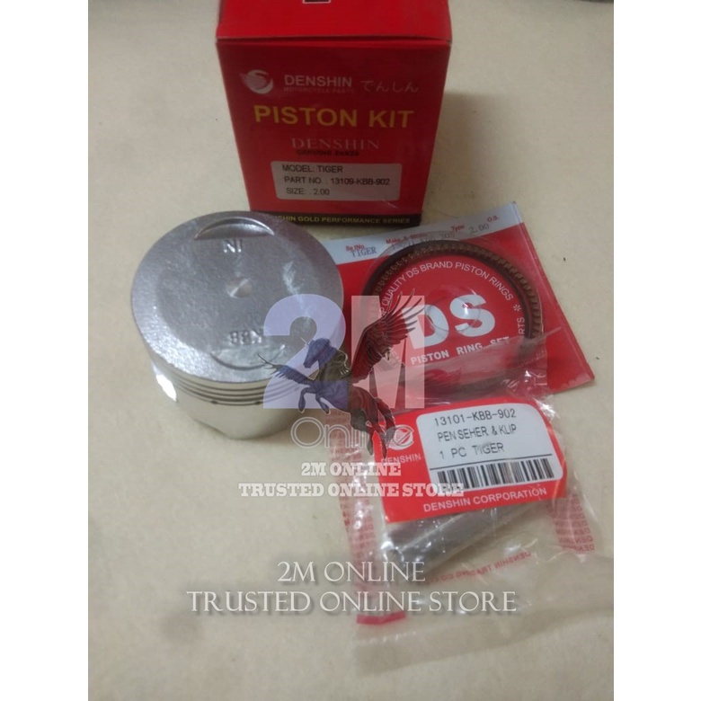 Seher Piston Kit Tiger Os 200 Merk Denshin 13109-Kbb-902