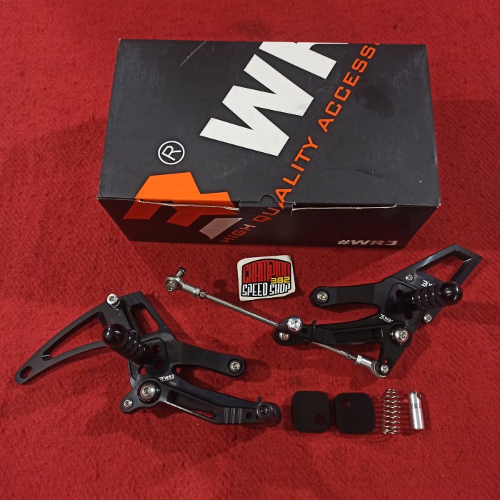 Footstep Step Underbone Racing WR3 Yamaha R15 V3 MT15 MT-15 XSR 155