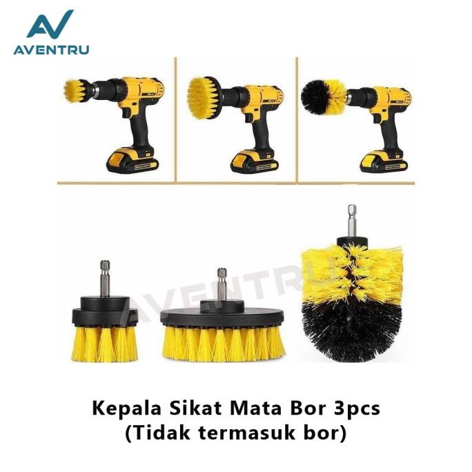 *#*#*#] Mata Bor Kepala Sikat Pembersih Listrik Halus Cleaning Brush Cordless