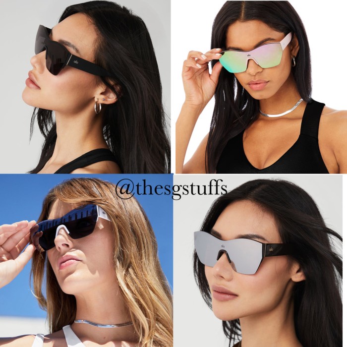 Alo Yoga Stunner Sunglasses Uva & Uvb Protective/Kacamata Hitam
