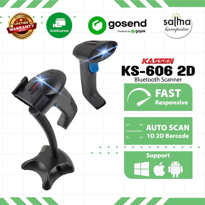 SCANNER BARCODE KASSEN KS-606 2D / KS606 / KS 606 BT USB