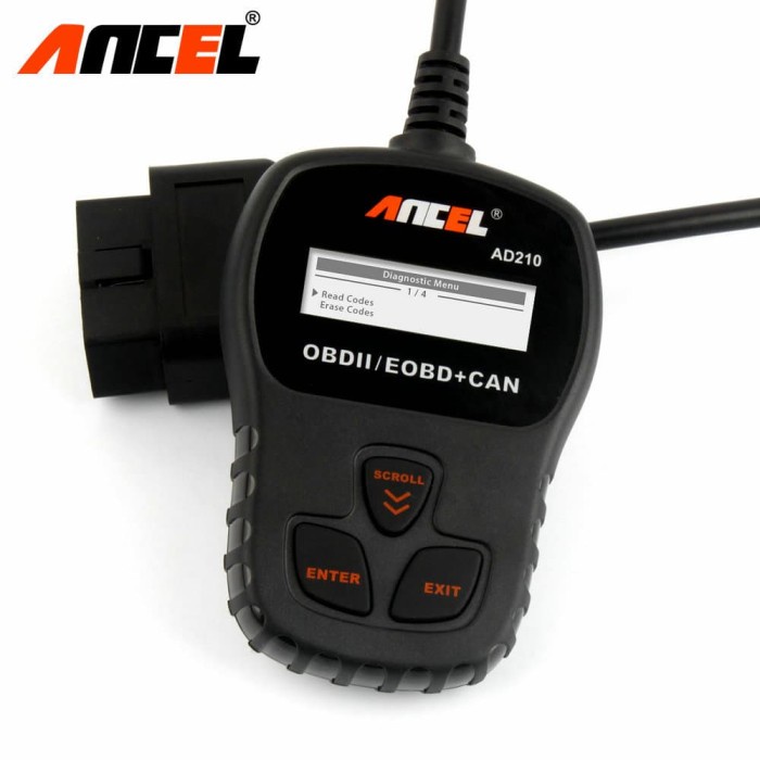Code Reader Engine Fault Scanner Car Diagnostic Tool Scan Mobil AD210