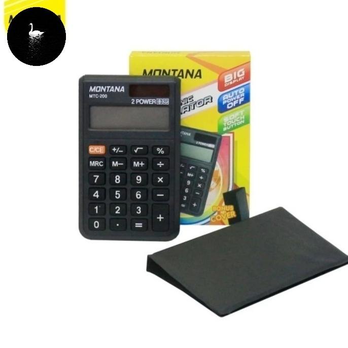 

*#*#*#*#] montana calculator/kalkulator montana MTC 200P/8 digits