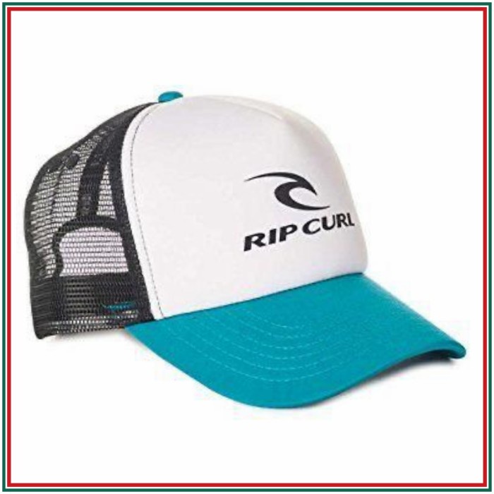 topi Topi Baseball Pria Distro Trucker Jaring Logo - Biru Muda(B8P3) gratis ongkir topi pria basebal