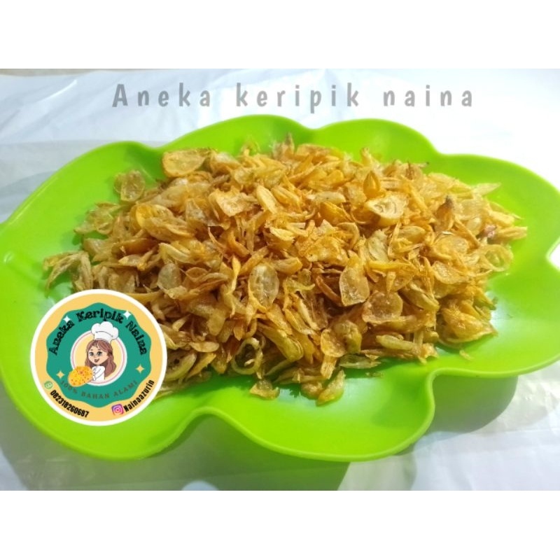 

Bawang Goreng Sumenep Murni Tanpa Tepung 250Gr