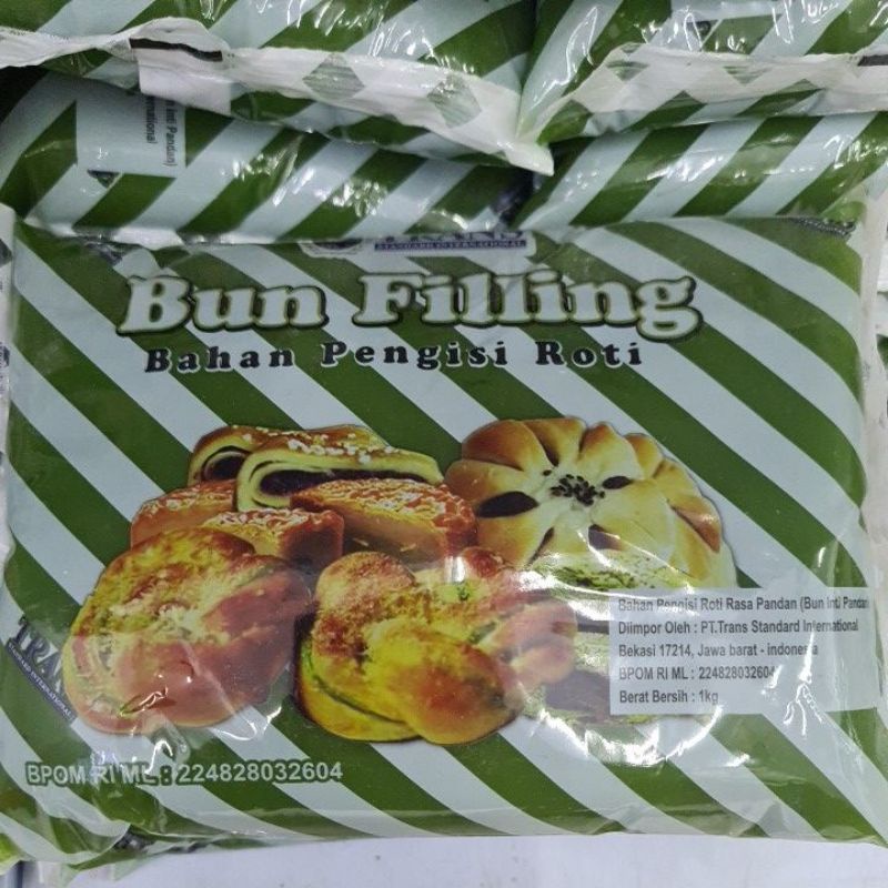

Trans Bun Filling Rasa Pandan Dan Kacang Hijau 1Kg