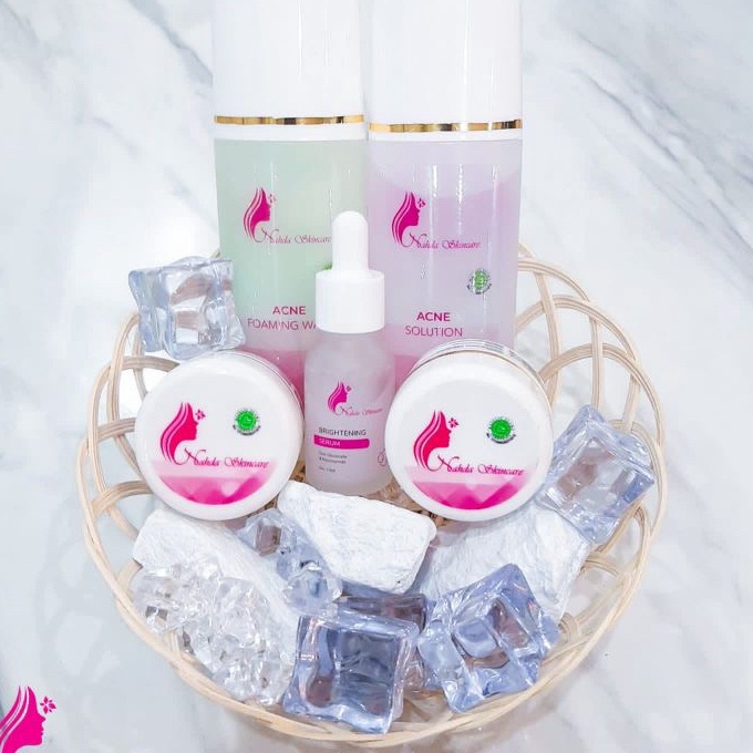 GROSIR NAHDA SKINCARE ORIGINAL || ECERAN CREAM MALAM/SIANG/TONER/FOAMING WASH (SABUN) NAHDA SKINCARE