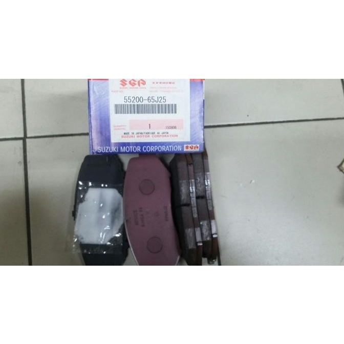 kampas rem depan suzuki grand vitara asli