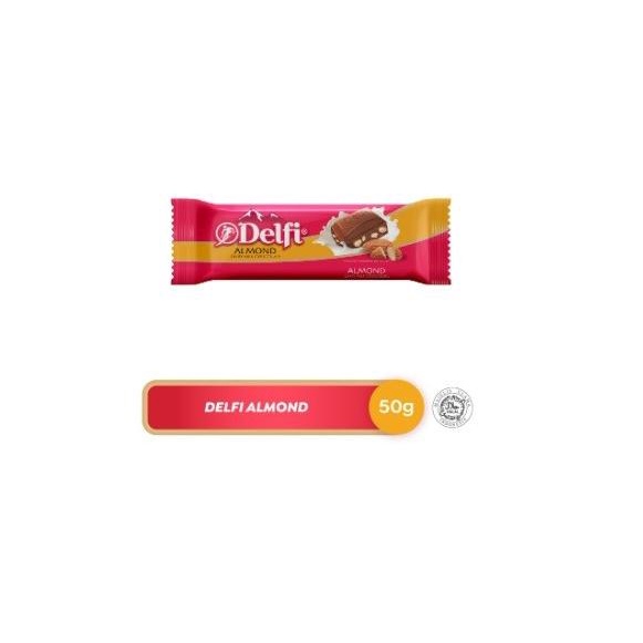 

Delfi Cokelat Premium Almond 50 Gr