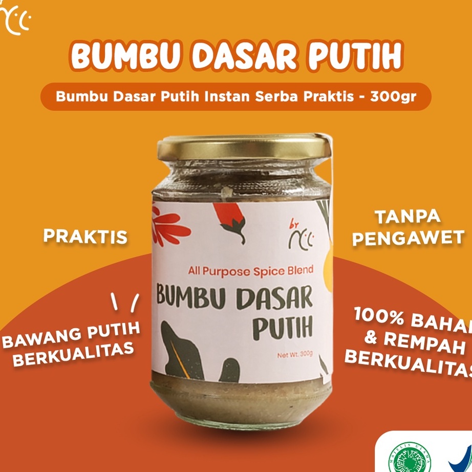 

➺➩⋆❀ By NCC Bumbu Dasar Putih Cita Rasa Kuat & Khas / Makanan Siap Saji Berkualitas Termurah Laris