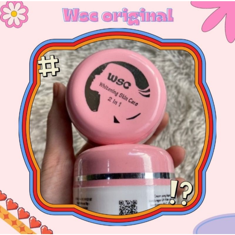 CREAM WSC BPOM ORIGINAL 100%