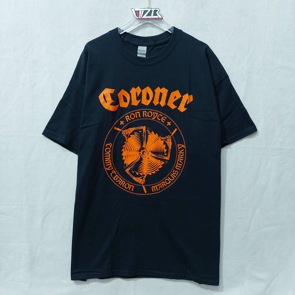 T Shirt Band Official CORONER - BLOOD BLADE Original