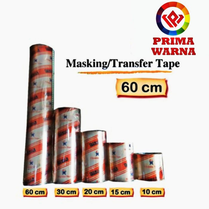 

Masking Tape Transign 60 CM / Transfer Tape Cutting Sticker Transign