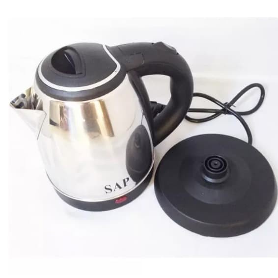 Electric Kettle 1 Liter 300w Teko Listrik Pemanas Air Stainless SAP