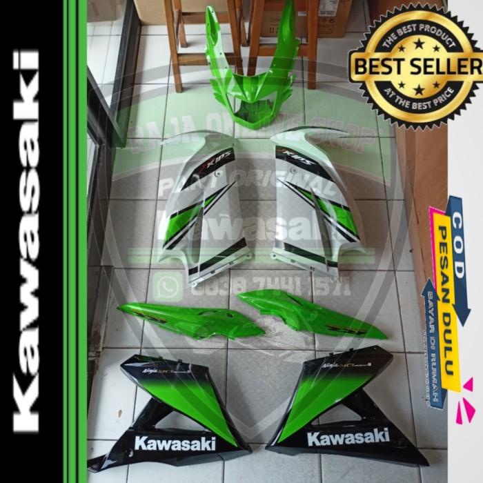 Fairing Ninja Rr New Lis Hijau Anniversary Full Set Body Original