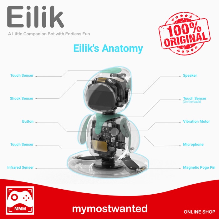 Eilik Robot Bot Smart Desktop Companion Emotion Engine (Original)