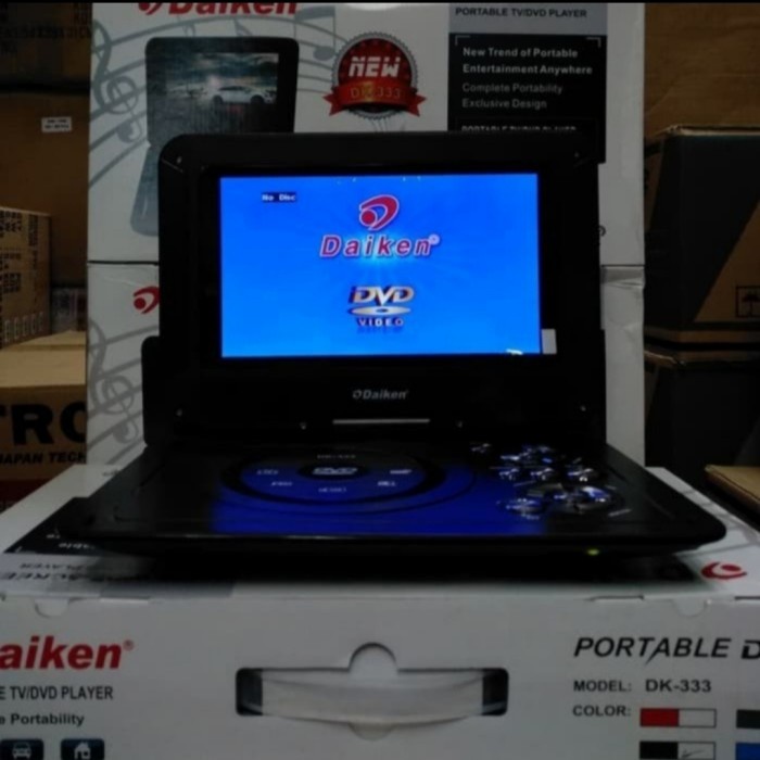 {NurulShop} TERMURAH DVD portable asatron 9 inch PDVD-993 USB Murah