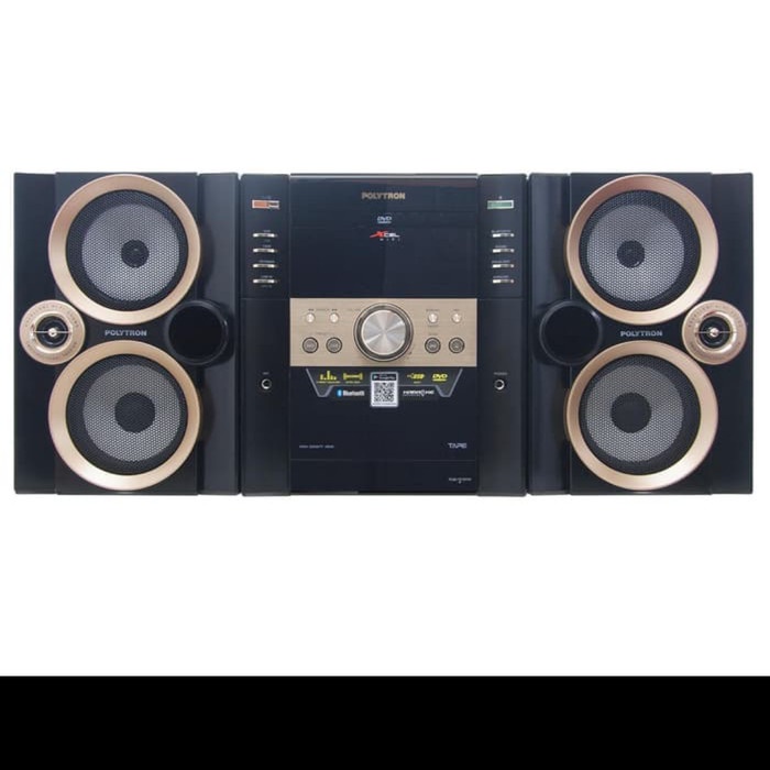 {NurulShop} COMPO POLITRON MINI HIFI XL 2910 DVDUSBVCDCDRADIOTAPE DAN BLUTOOT Limited