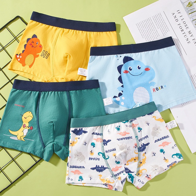 Best Produk Kikidoo Celana Dalam Anak Laki Laki Boxer Katun Premium Import Murah BAL34