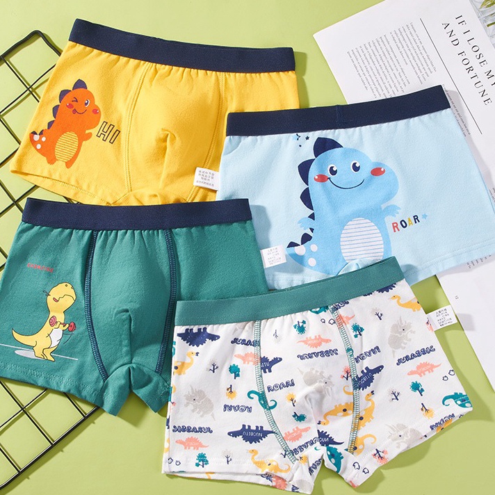 Terlaris Kikidoo Celana Dalam Anak Laki Laki Boxer Katun Premium Import Murah BAL34 Terbatas