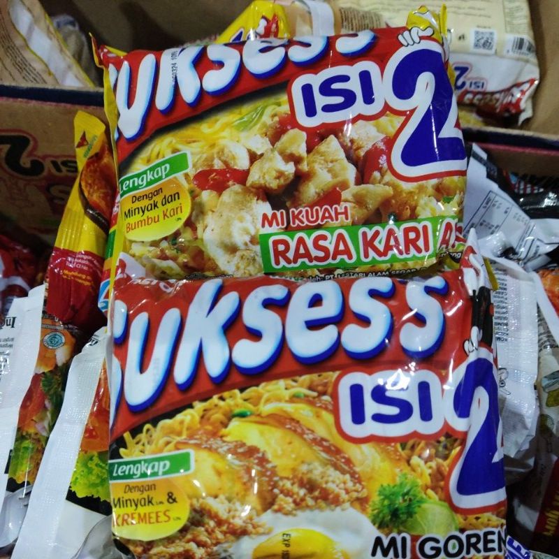 

Mie sukses per bungkus