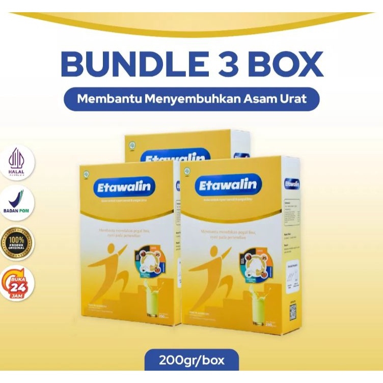 

Ready 3 Box SUSU ETAWALIN - Membantu Mengatasi Nyeri Sendi & Tulang Rematik