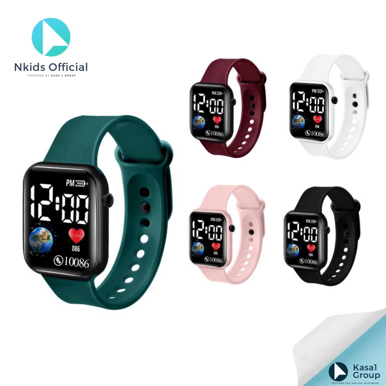 BIG SALE Jam Tangan Anak Perempuan / Anak Laki-laki Silicon Rubber Terbaru