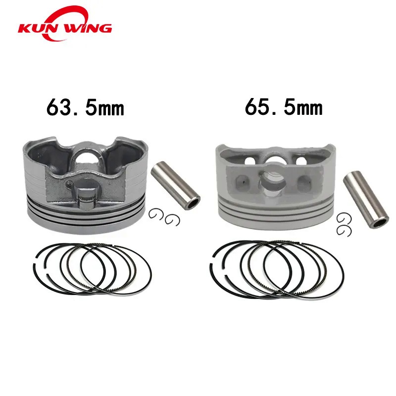 ❤63.5mm 65.5mm Big Bore Piston Kit (Pin 14mm) for Honda XR150L XR150LEKE CBF150 CBF 150 CG 150 TITAN