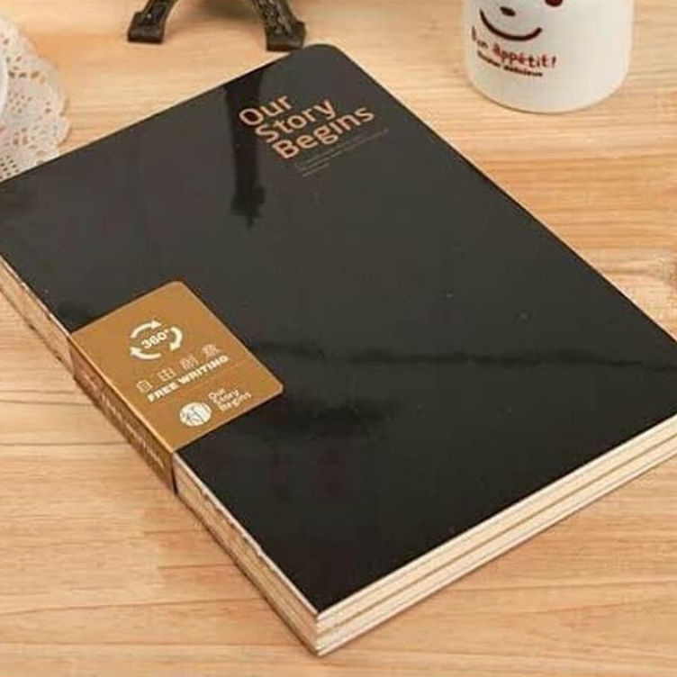 

Produk Our Story Begins Sketchbook Jilid Jahit A6 /A5 White Kraft 2 Side