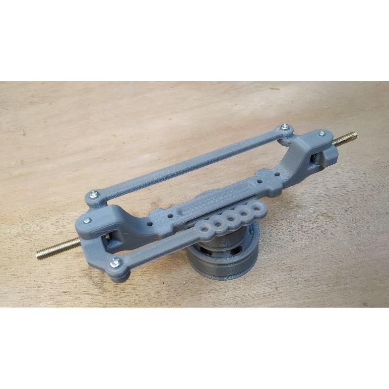 [Spt] Axle Tierod Terot As Pikul Miniatur Truk Canter 1/10 Casis 7 Cm Bahan 100% Solid Viral