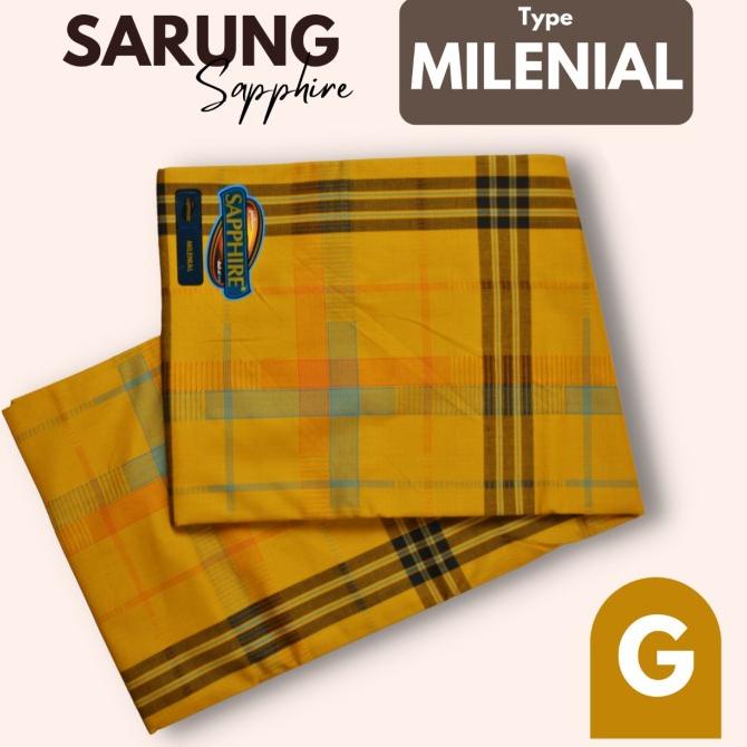 Sarung sapphire seri milenial sarung anak muda motuf terbaru shapire