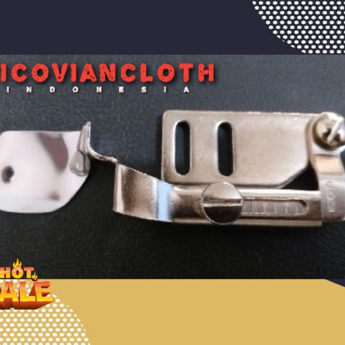 ✨TERBARU✨ Corong kelim A11 size 2mm 3mm 4mm lipat jahit kerudung jilbab hijab gas 