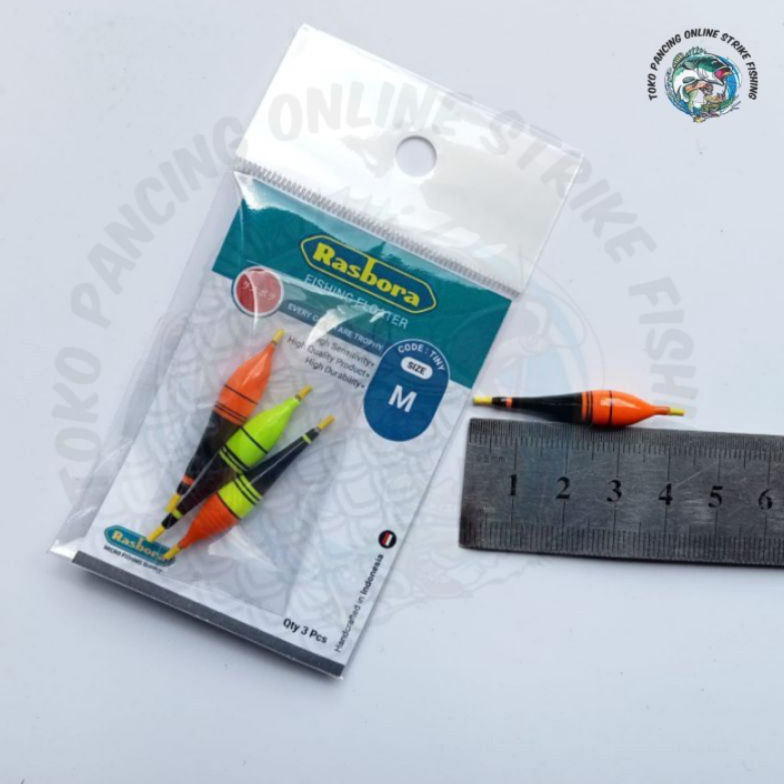[CODEBARANG974DHI] PELAMPUNG/KAMBANGAN RASBORA FISHING FLOATER TINY ISI 3 BIJI JTS