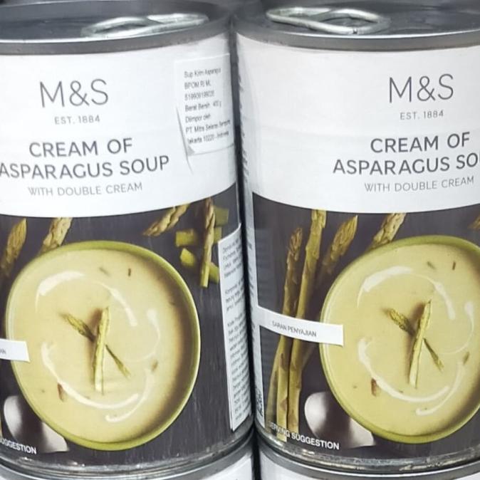 

paling diminati] M&S Cream of Asparagus Soup 400gr can