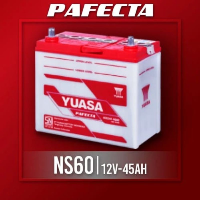 Yuasa Aki Mobil NS-60 | 12V-45AH