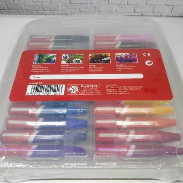 

Crayon Oil Pastel Faber Castell 24 Warna Krayon Ekonos