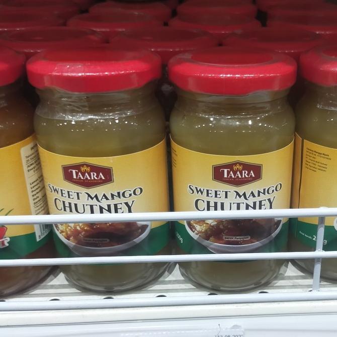 

{{{{}}] Taara sweet MANGO Chutney 250gr sauce saus mangga manis