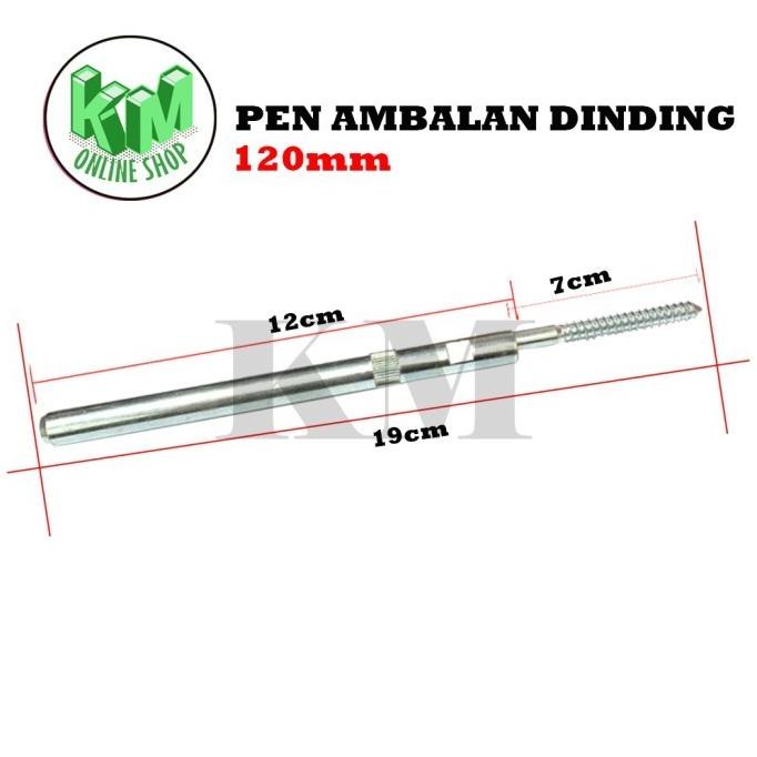 BEST PRODUK Pen Ambalan Fisher Viser Dinding 120 mm dan 160 mm