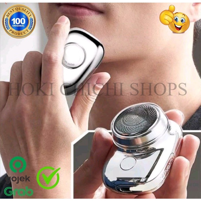 alat cukur rambut SHAV Alat Cukur Elektrik Tanpa Kabel Tidak bikin Iritasi Tanpa Kebisi(M9U7) alat c