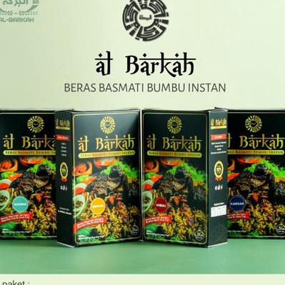 

Laris Beras basmati dan Bumbu Nasi Kebuli Kabsah Biryani Mandhi Instan AL-BARKAH paket hemat ↑❂❉