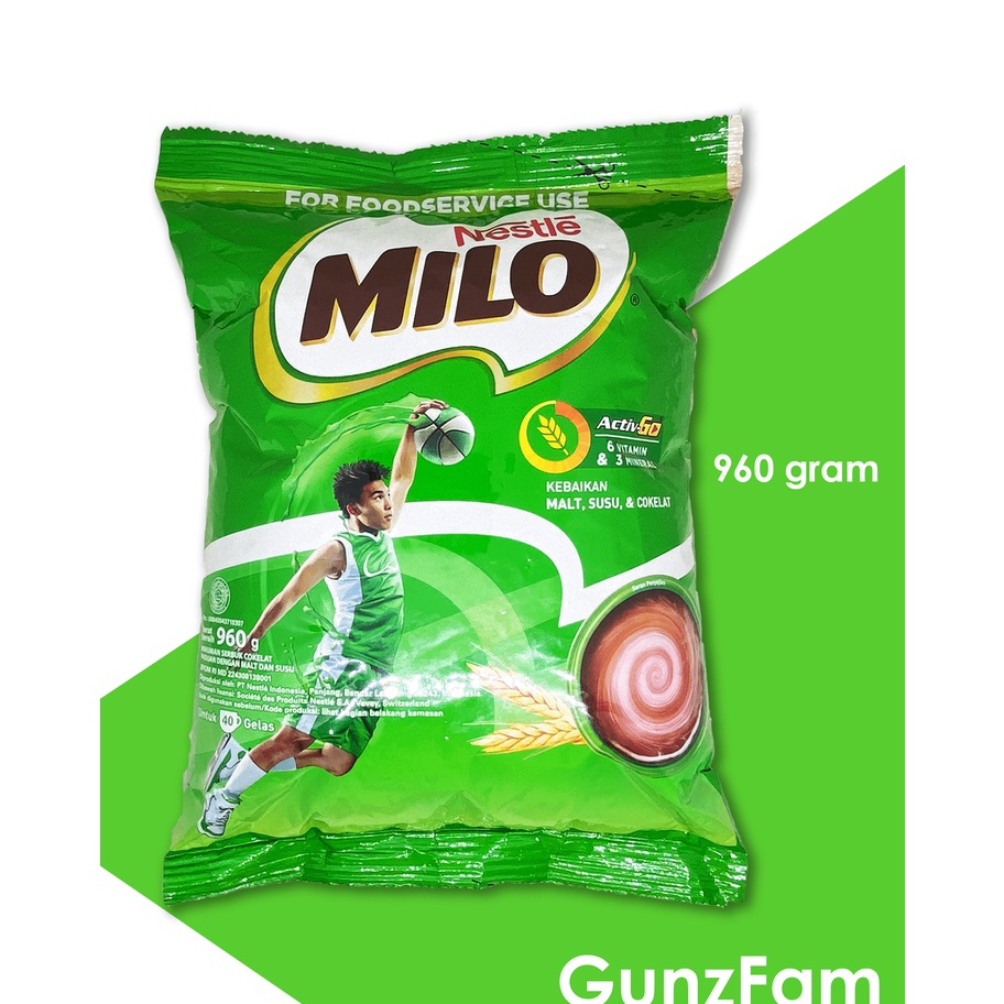 

Terupdate Milo Professional Complete Mix 960gr by Nestle Professional / Milo Activ Go 960gr / Milo Active Go 960gr Expired Terbaru Dijual Murah