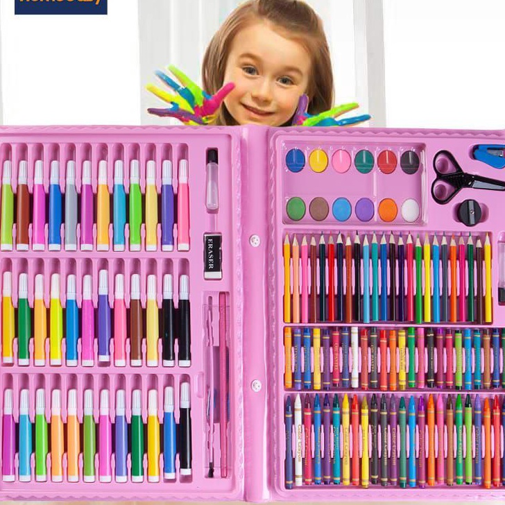 

➲➛☆ pensil warna dan crayon set isi 150 dan 208 pcs - alat tulis anak Harga Termurah