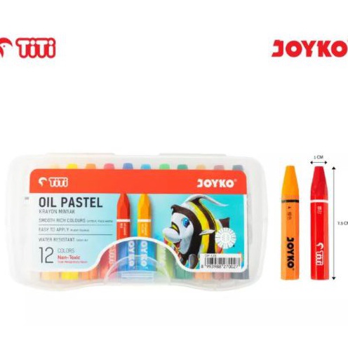 

Sale CRAYON TITI JOYKO 12 WARNA / KRAYON OIL PASTEL