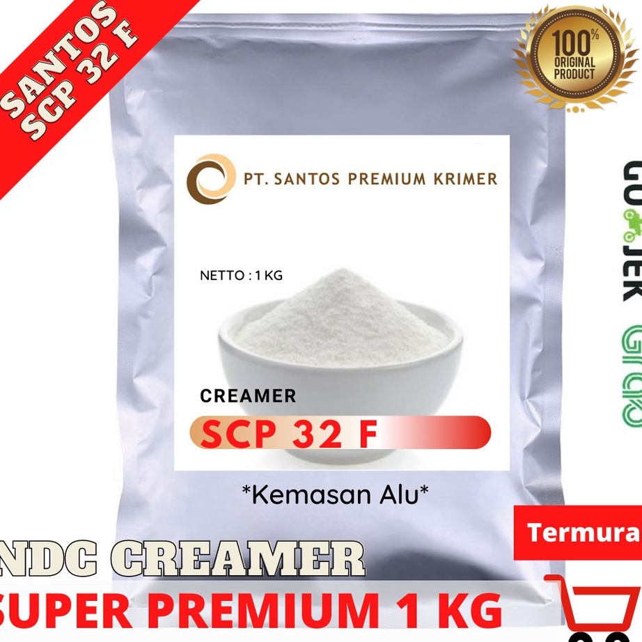 

Harga Murah Creamer/Krimer NDC Super Premium SCP 32F 1Kg| Full Alu | 100% Original